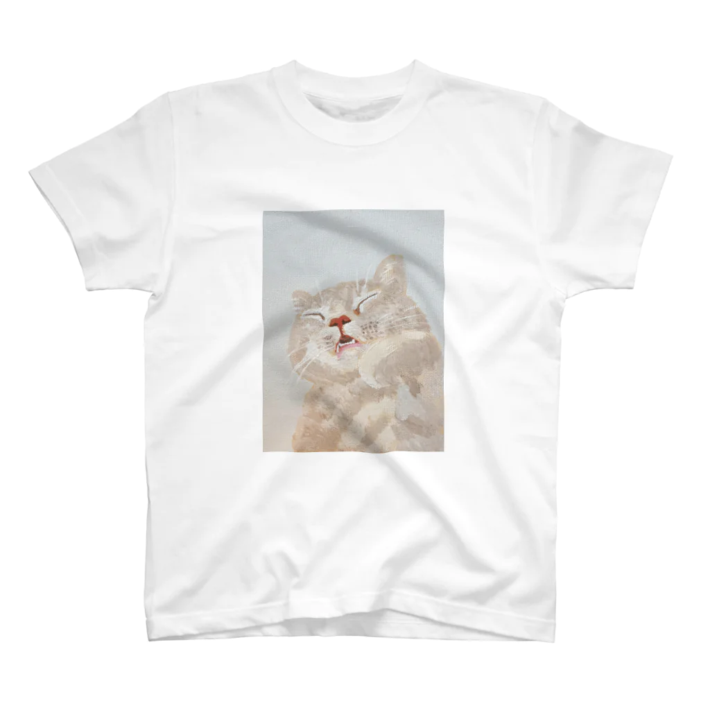 とい屋のねむるねこ Regular Fit T-Shirt