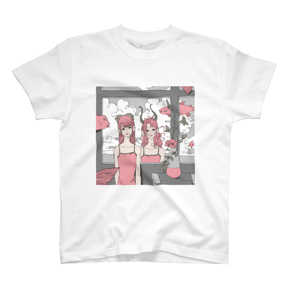 9 10 9（ qu / ten / qu ）のtwin スタンダードTシャツ