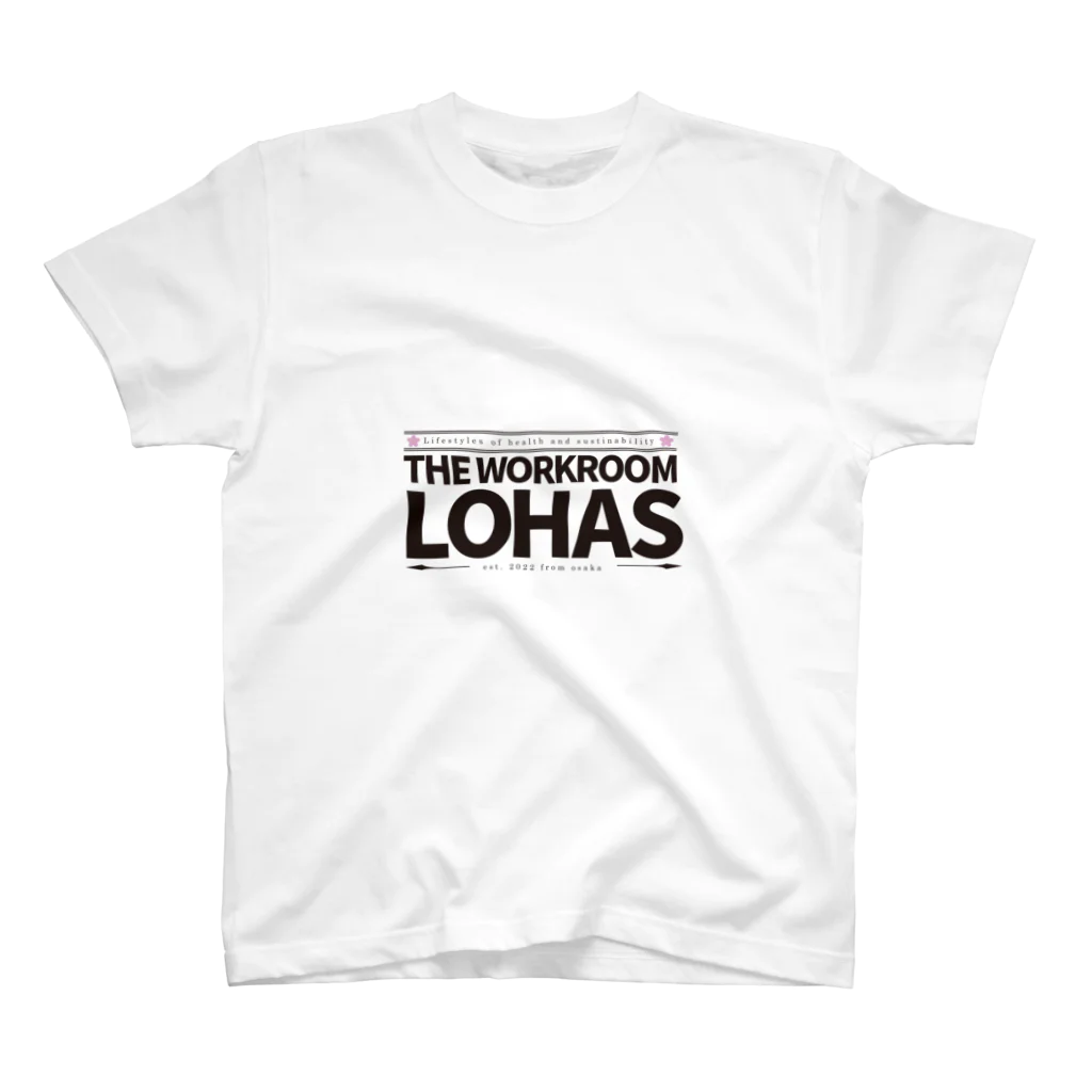 就労継続支援B型事業所 LOHAS -ロハス-の就労継続支援B型事業所 LOHAS ロゴ Regular Fit T-Shirt