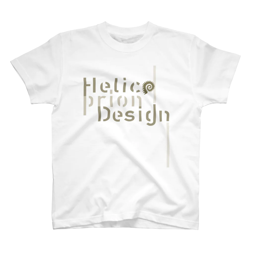 HelicoprionDesign（ヘリコプリオン デザイン）のHelicoprionDesignロゴタイプ スタンダードTシャツ