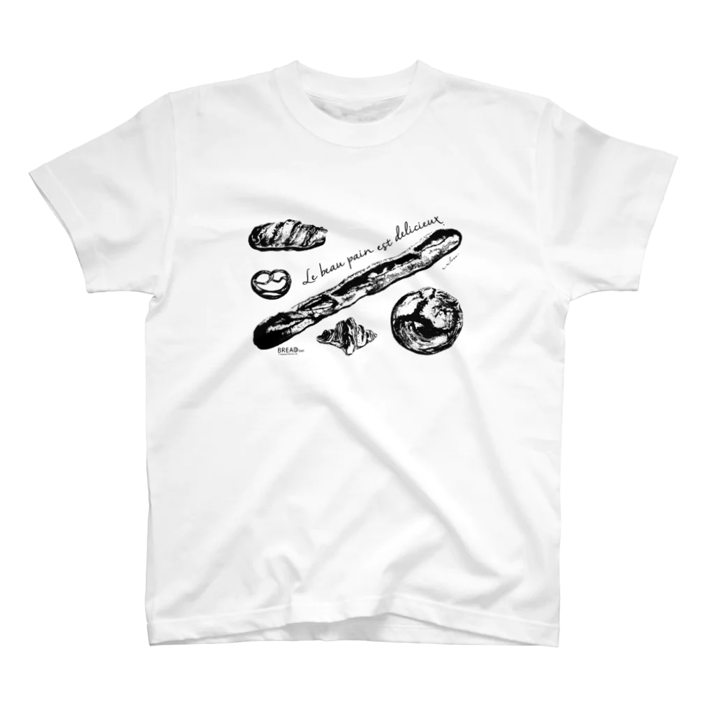  BREAD1setのモノクロT スタンダードTシャツ