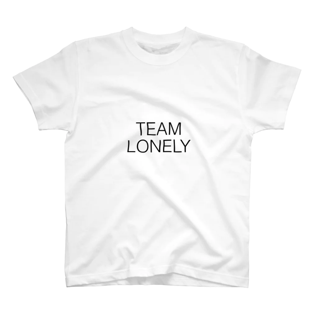 Sam_MorrisのTeam Lonely チームTシャツ ロンリー 独身 Regular Fit T-Shirt