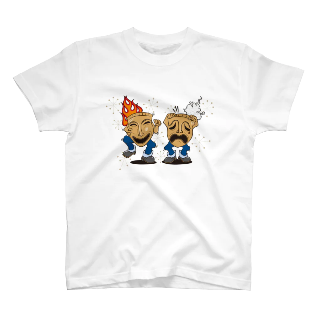 ジョニーくんのTWO FACE ジョニーくん Regular Fit T-Shirt