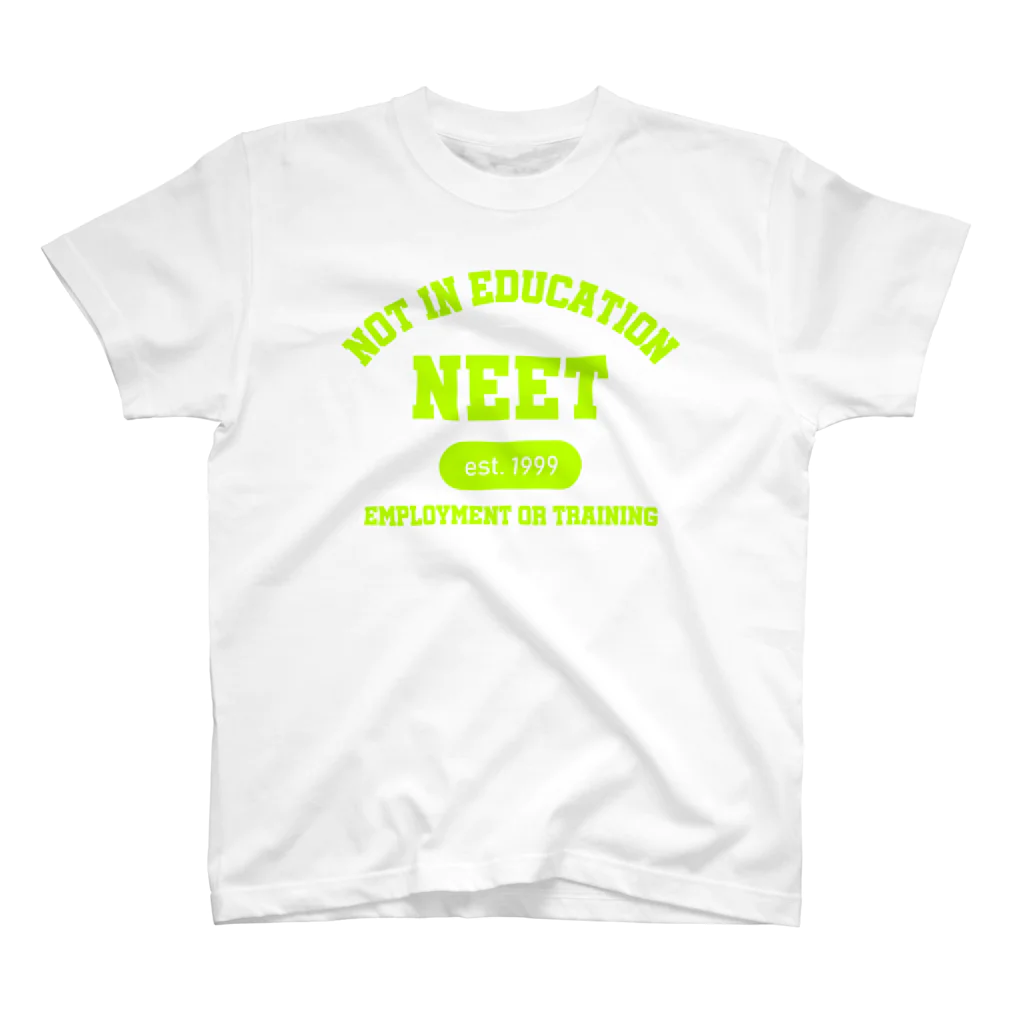 ゴンのNEET（ライムグリーン） スタンダードTシャツ