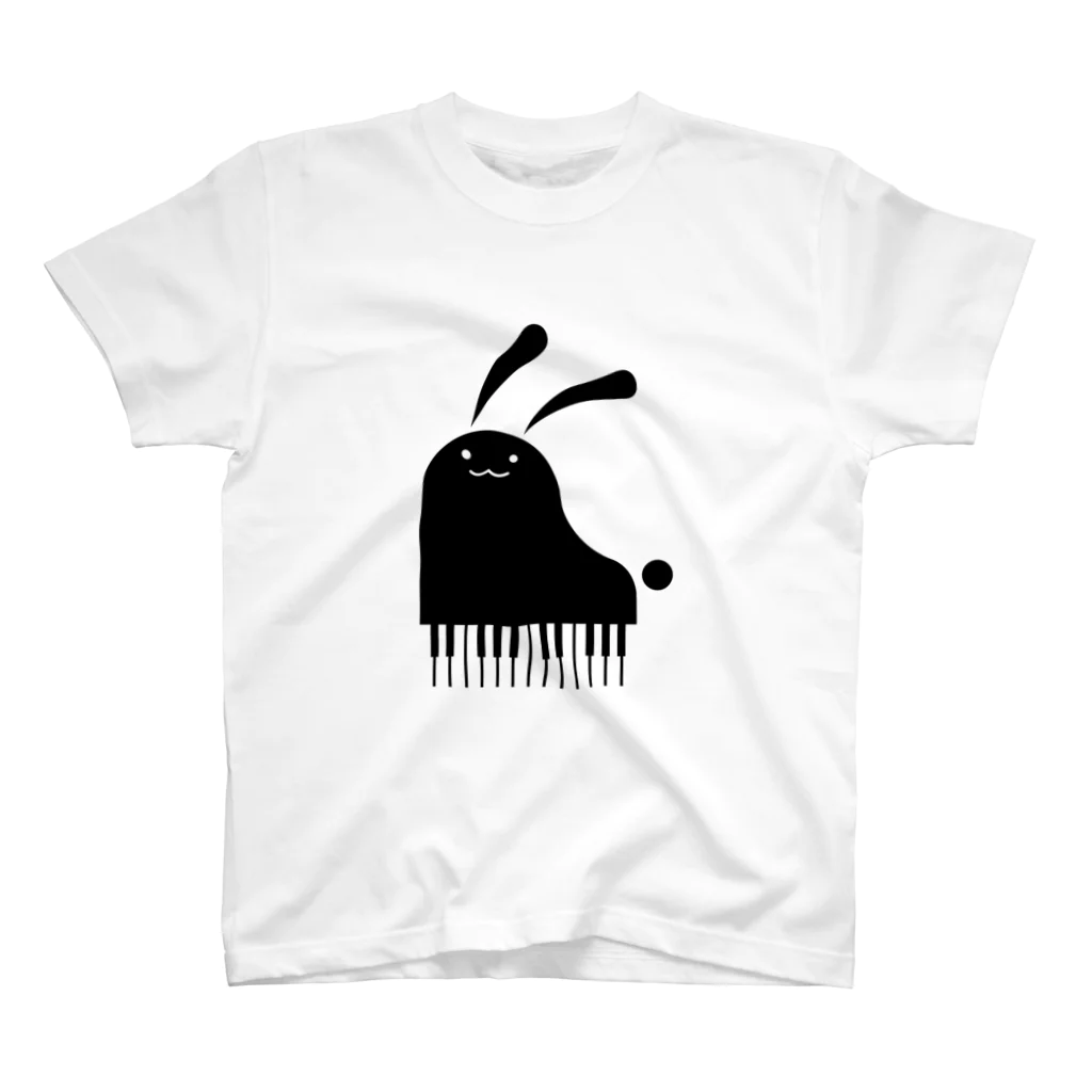 幸うさ.comのピアノ スタンダードTシャツ