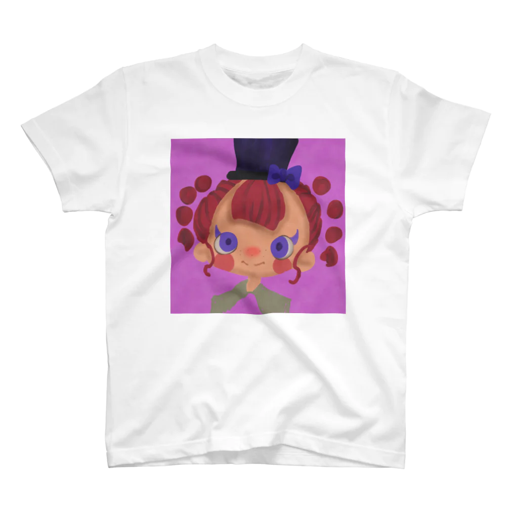 ネズミ工房のシルクハットの女の子 スタンダードTシャツ