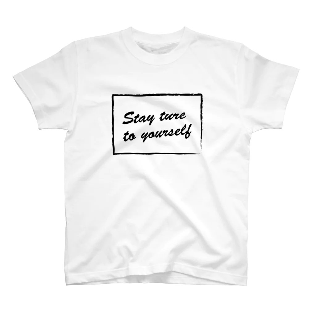 nararats -ナララツ-のstay ture to youself Regular Fit T-Shirt