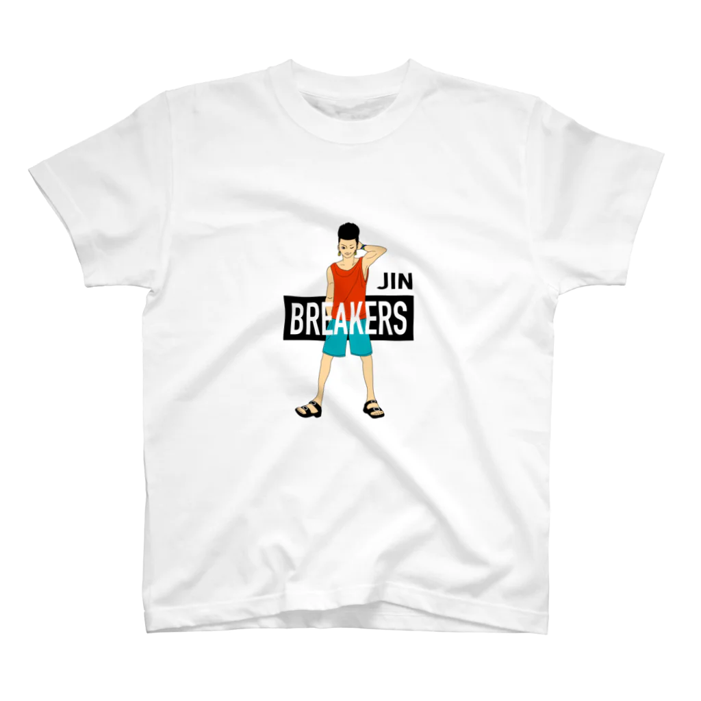 Ryuji MochidaのBREAKERS  JIN スタンダードTシャツ