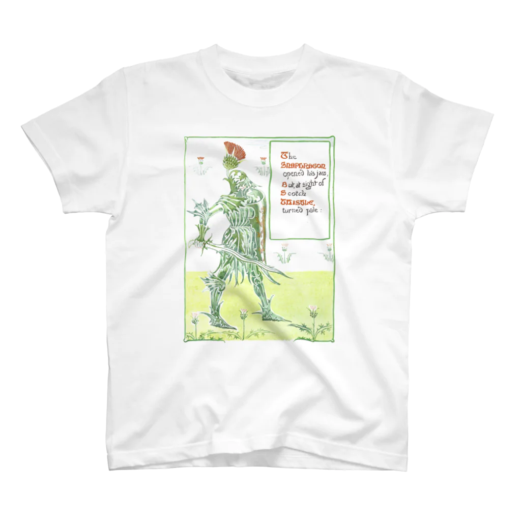 博物雑貨 金烏の薊の騎士 - The British Library スタンダードTシャツ