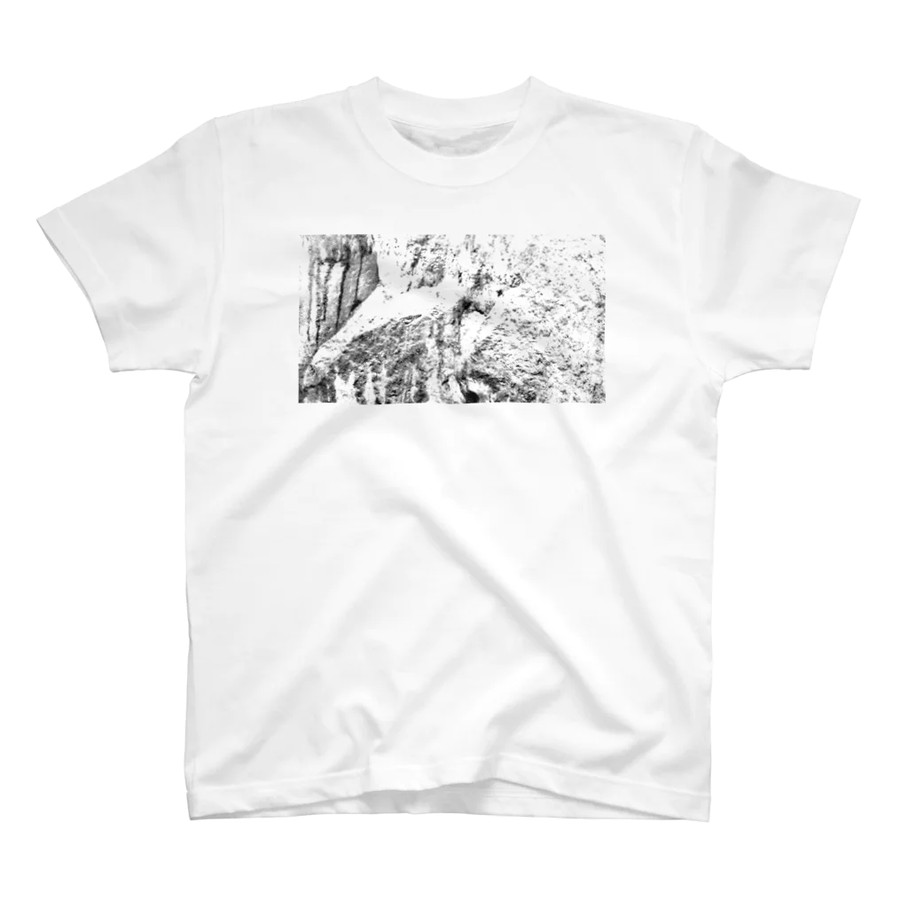 Hommaのstone1 white スタンダードTシャツ