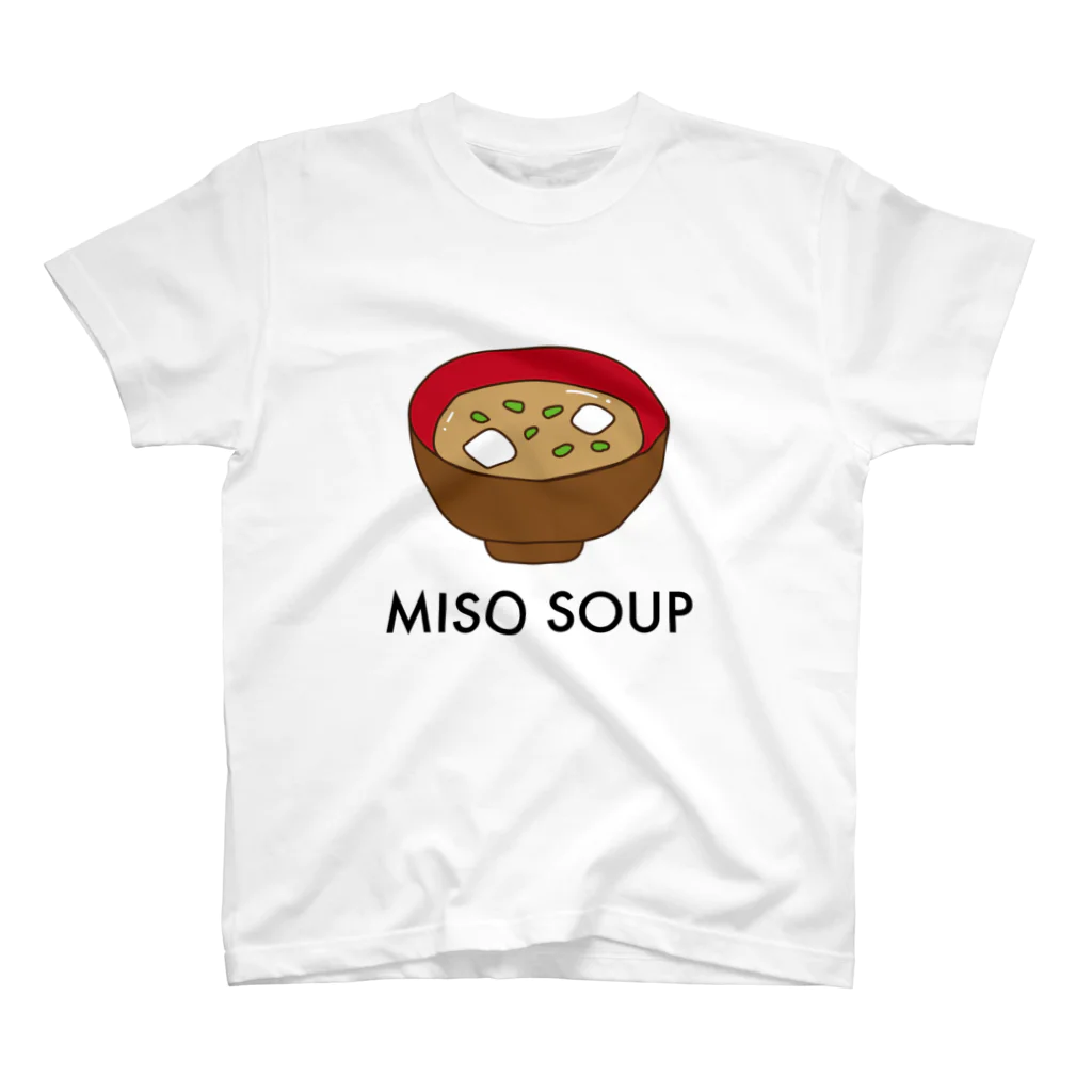 とりぷしんハウスのmiso soup Regular Fit T-Shirt