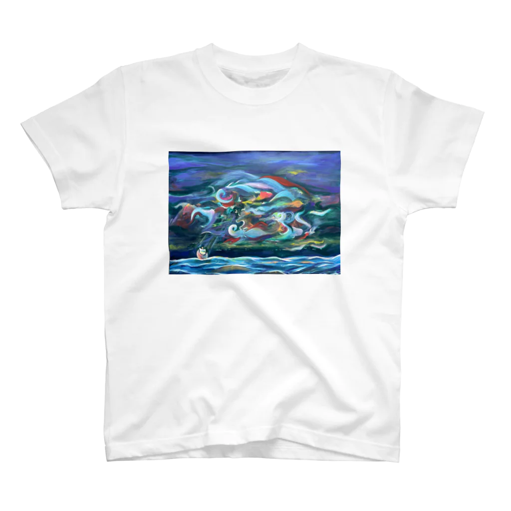 Magrict の鯨 Regular Fit T-Shirt