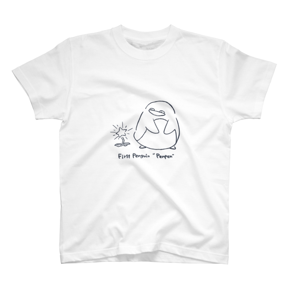 ファーストペンギンぺんぺんのぺんぺんトートバッグ Regular Fit T-Shirt
