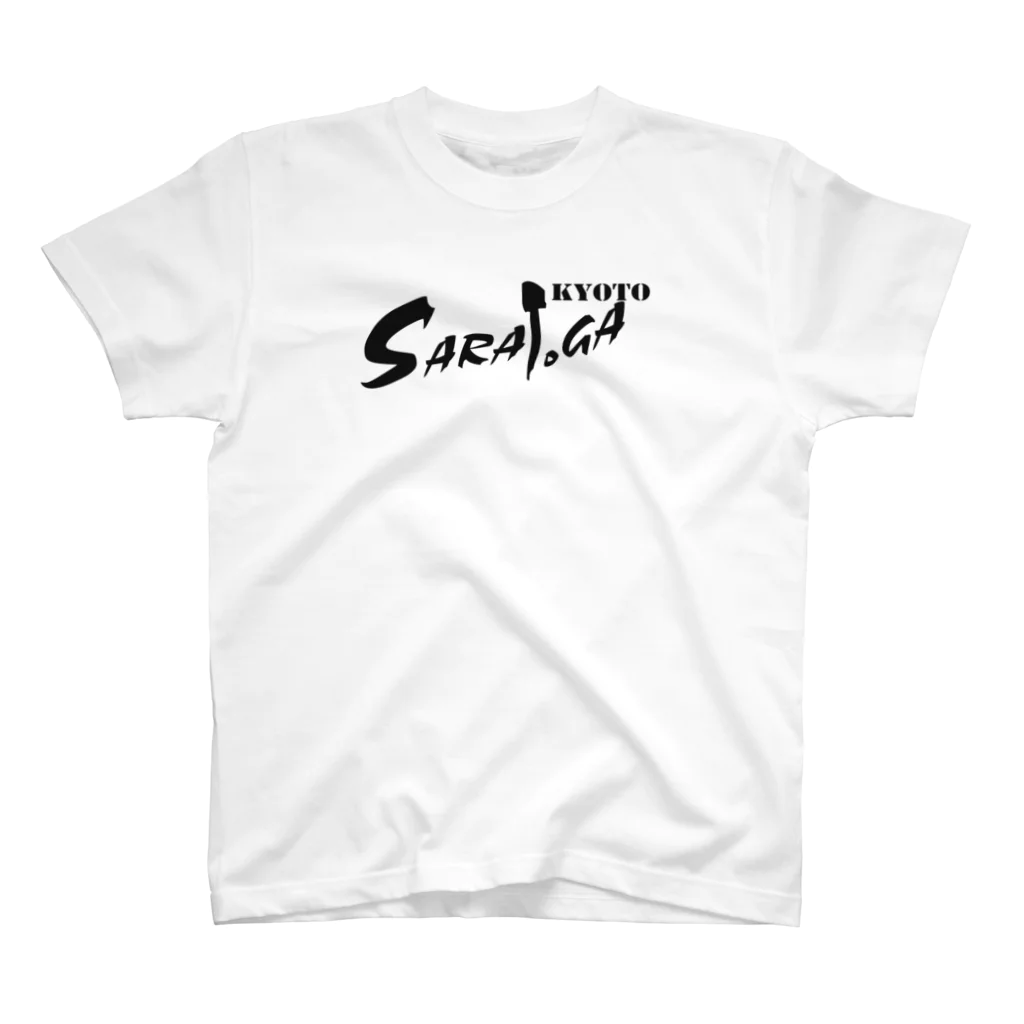 ナマズマニアの黒文字　フロントプリント Regular Fit T-Shirt