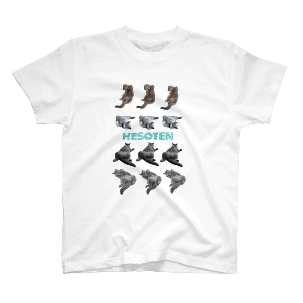 peco_peco_opecoのhesoten スタンダードTシャツ