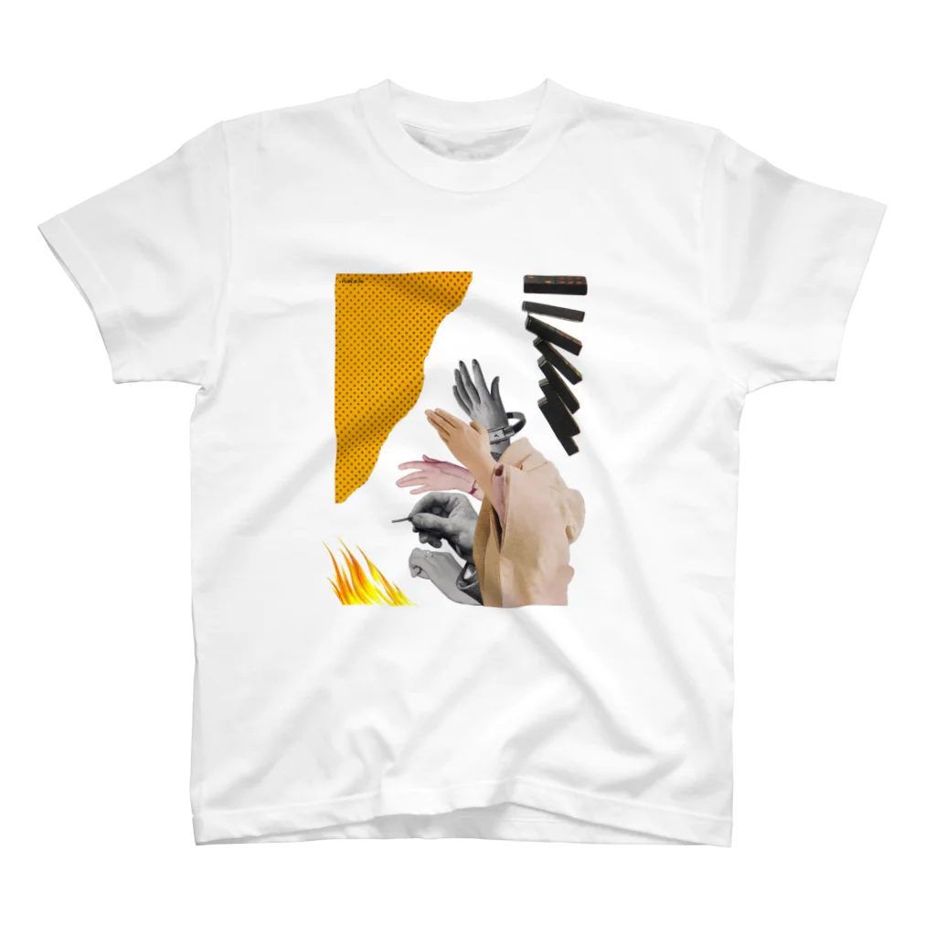 monocolor_collageのHands スタンダードTシャツ