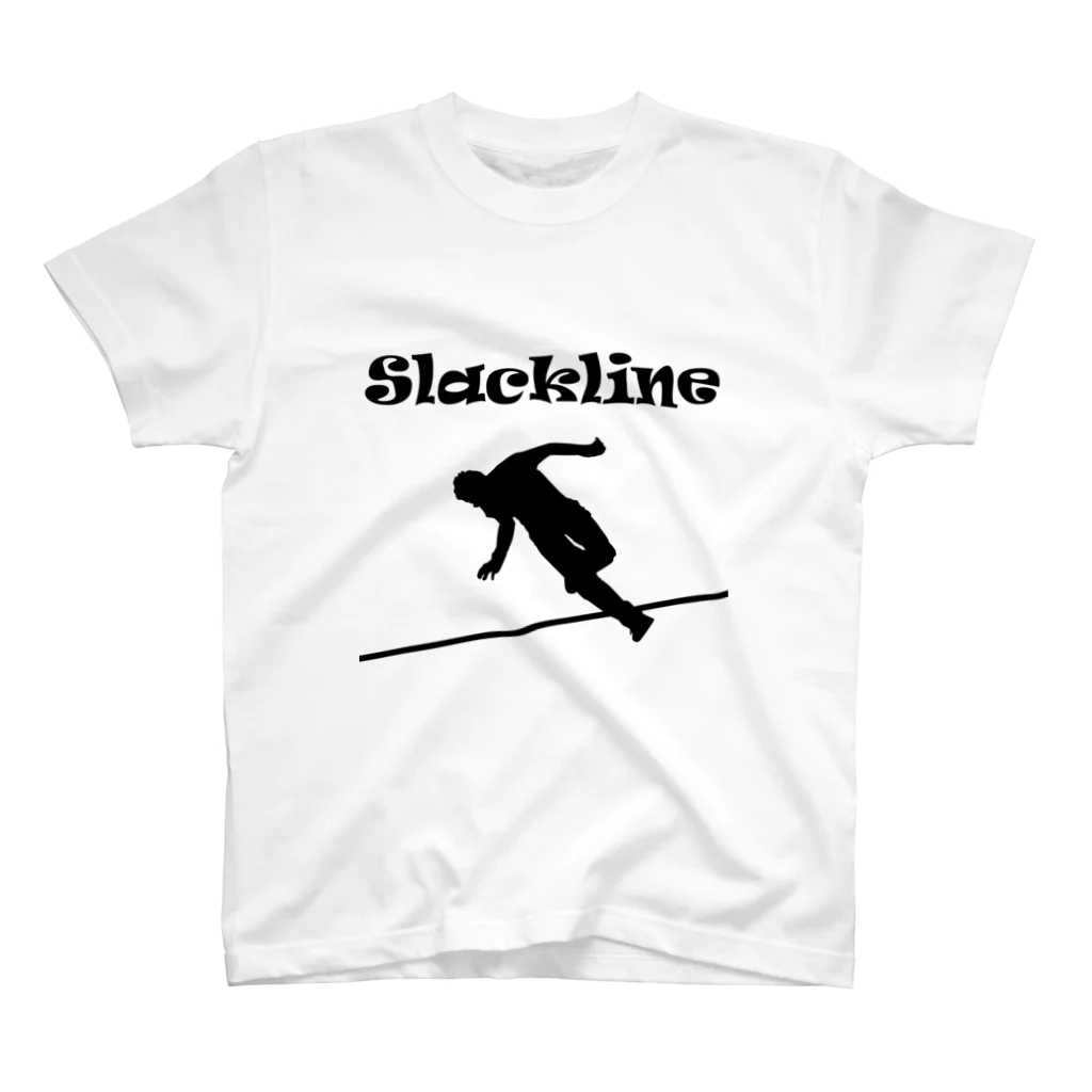 SLACKLINE HUB(スラックライン ハブ)のスラックライン(Slackline) スタンダードTシャツ