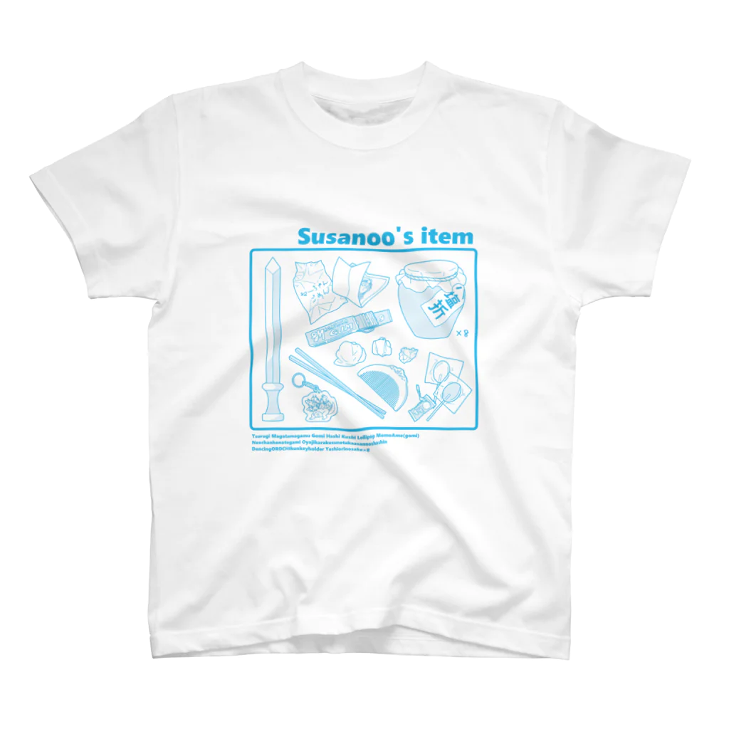 CHICHIZŌのSusanoo's item (水) スタンダードTシャツ