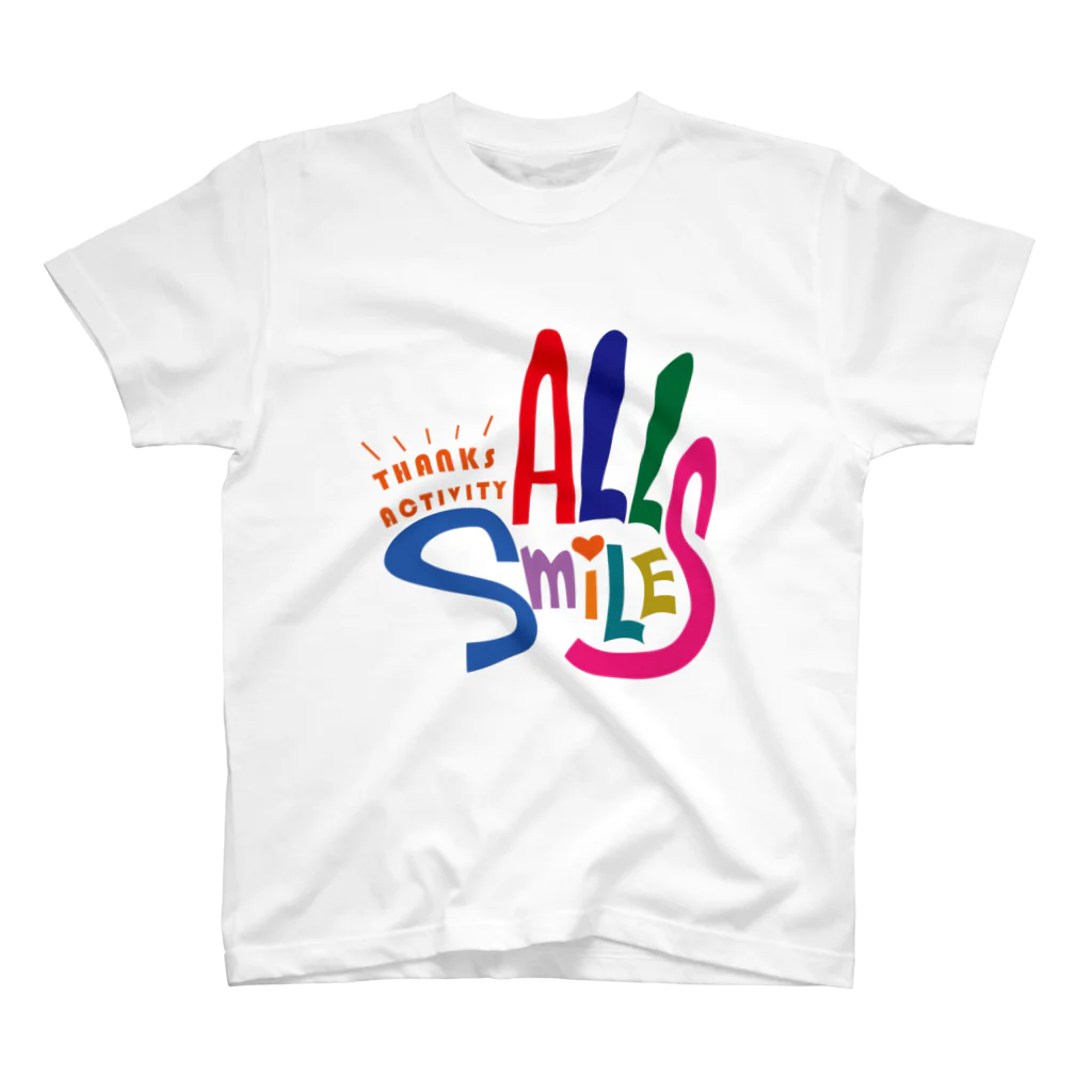 thanksactivityのALL Smiles スタンダードTシャツ