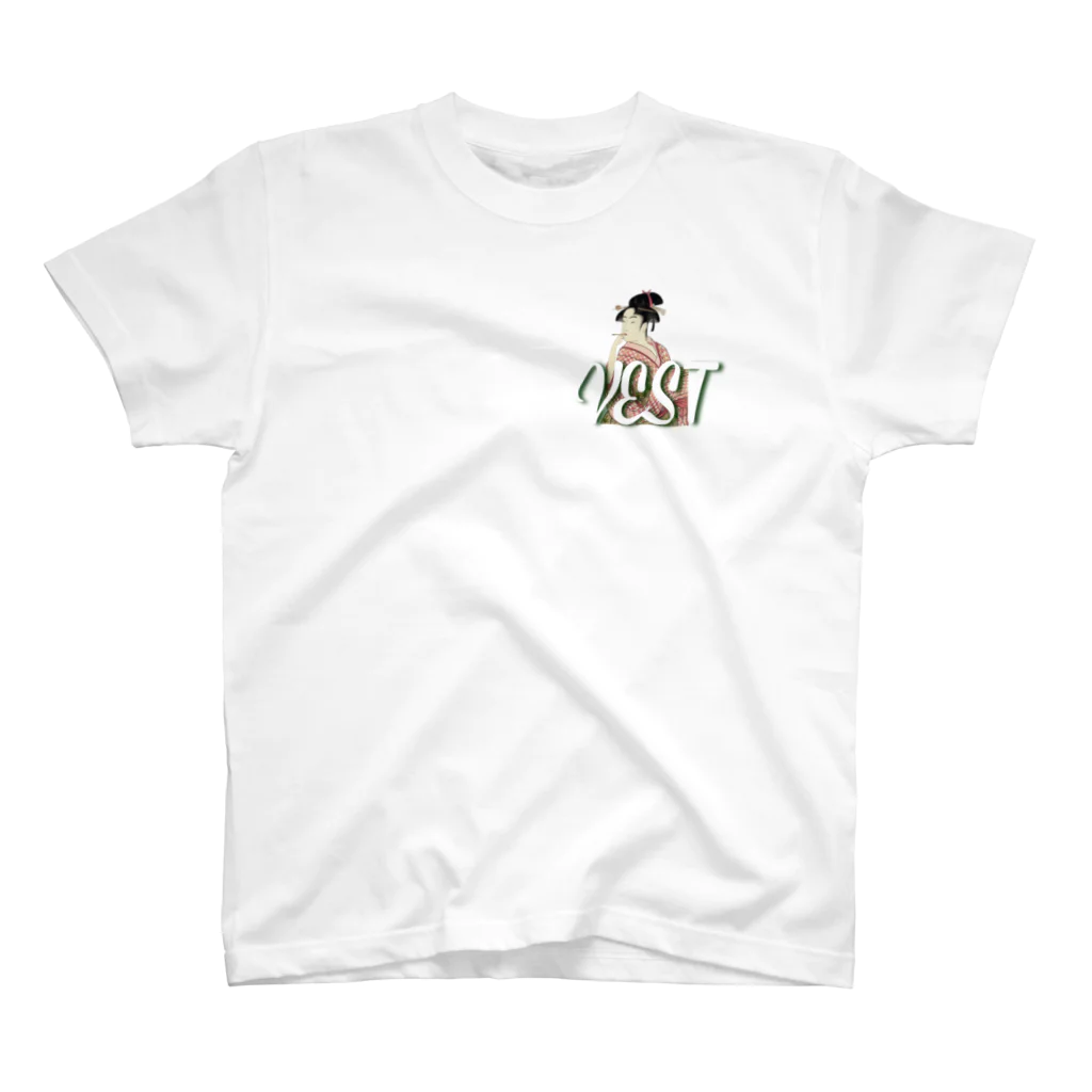 West Side Local 085の浮世絵smoking スタンダードTシャツ