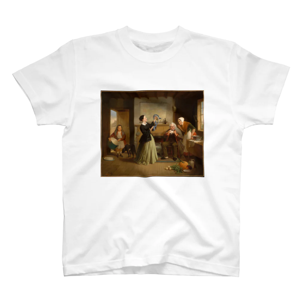 kaigaのThe New Bonnet / Francis William Edmonds  / 1858 / フランシス・ウィリアム・エドモンズ  スタンダードTシャツ