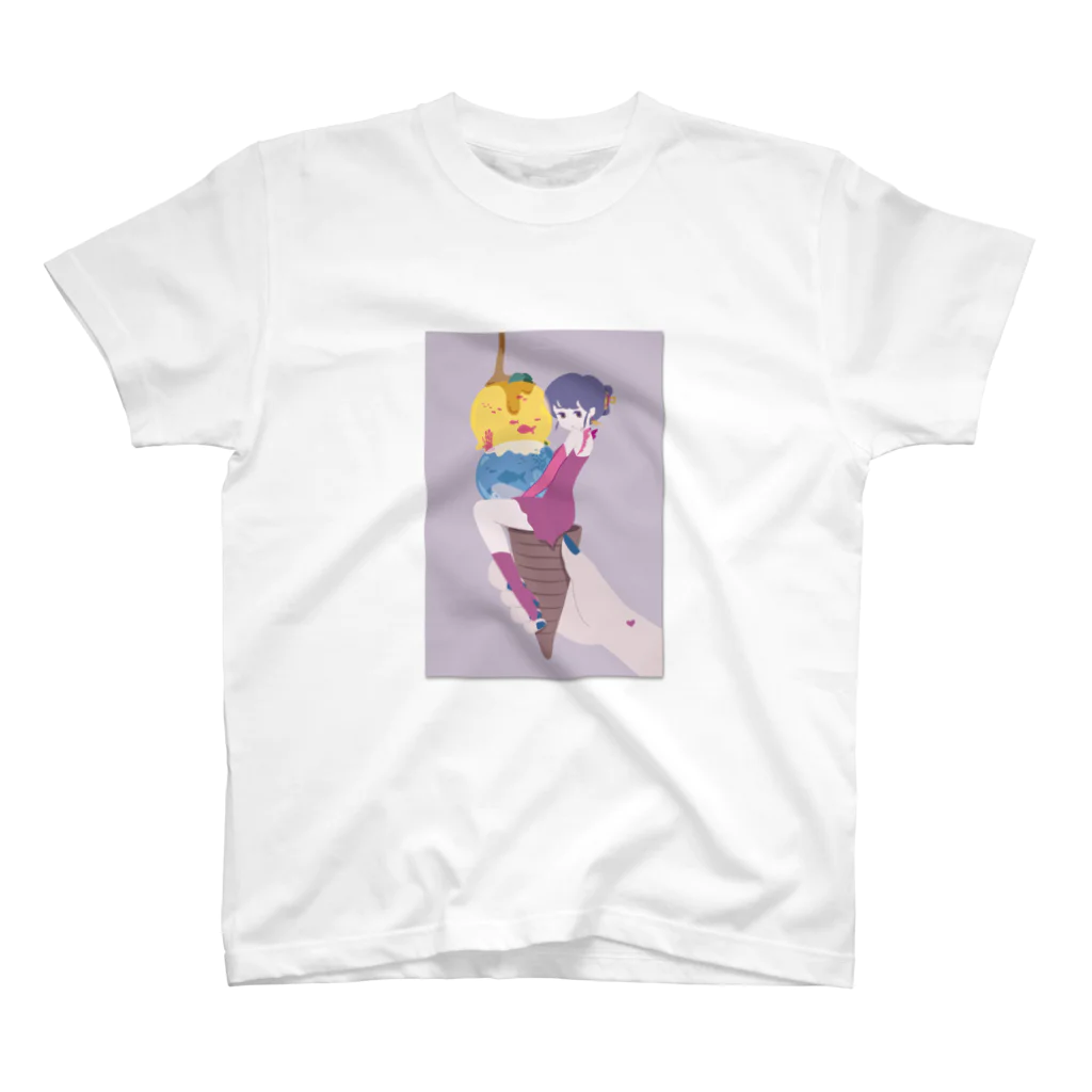 fu-ko_2311のジェラートの妖精さん スタンダードTシャツ