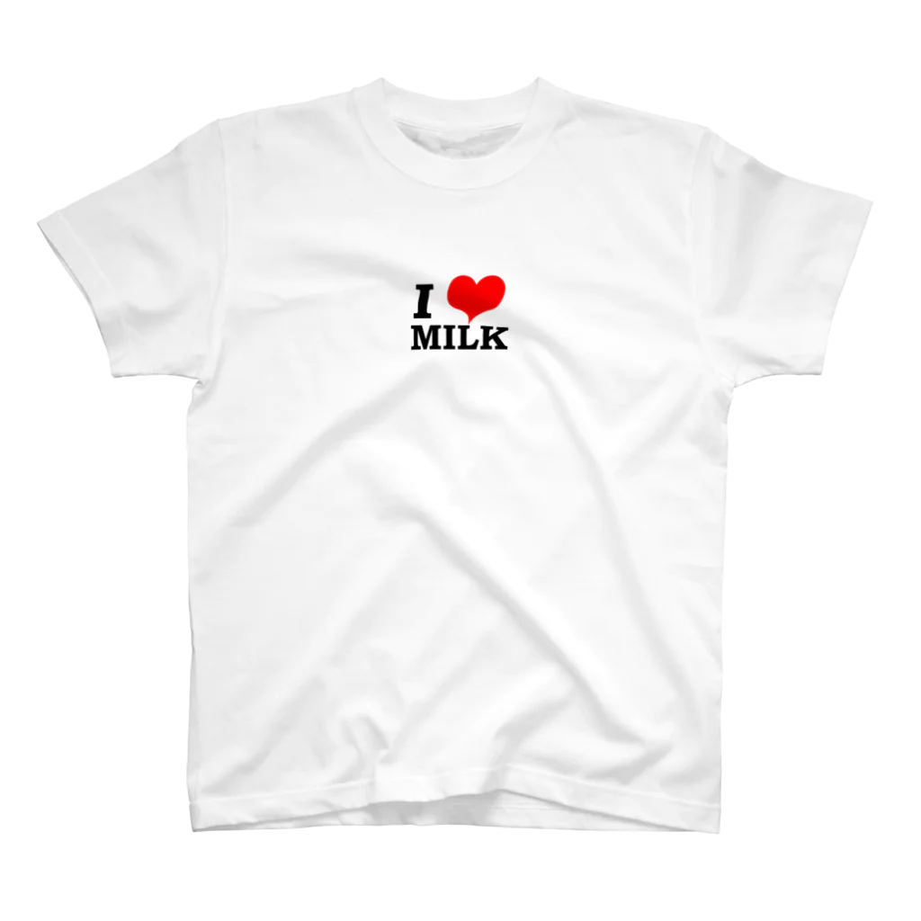 maruge5150のI LOVE MILK スタンダードTシャツ