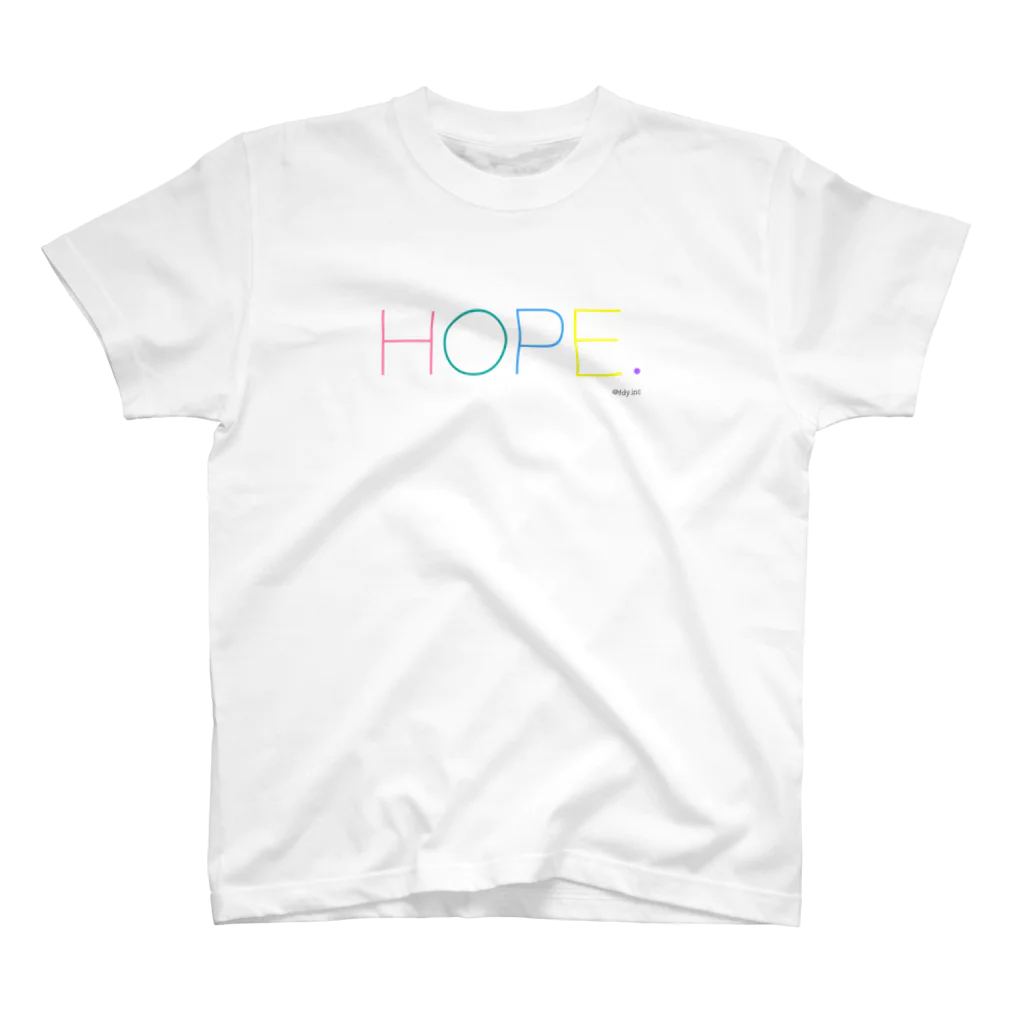 fdy.incのHOPE._black スタンダードTシャツ