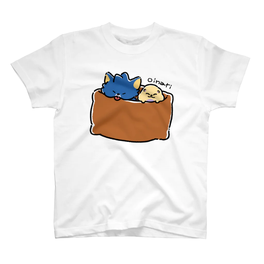 いろいぬくんのいろいぬくん💙💛おいなりさんTシャツ Regular Fit T-Shirt