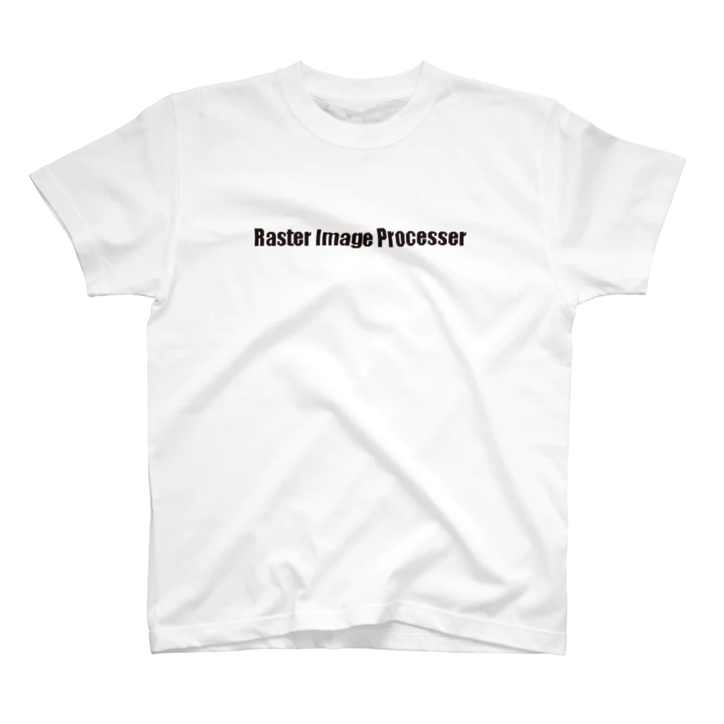 チクバノトモのR.I.P（Raster Image Processer） スタンダードTシャツ