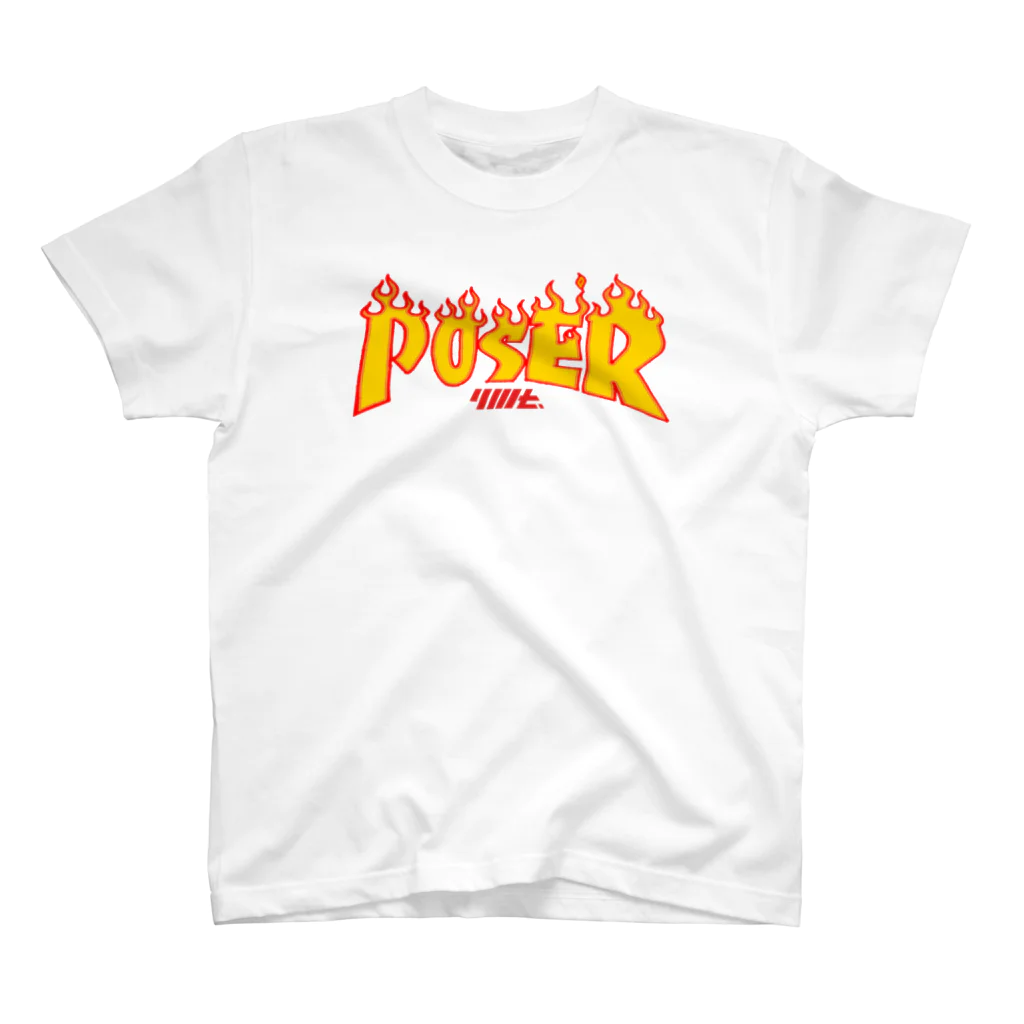 YMT.のI'm just poser☺ Regular Fit T-Shirt