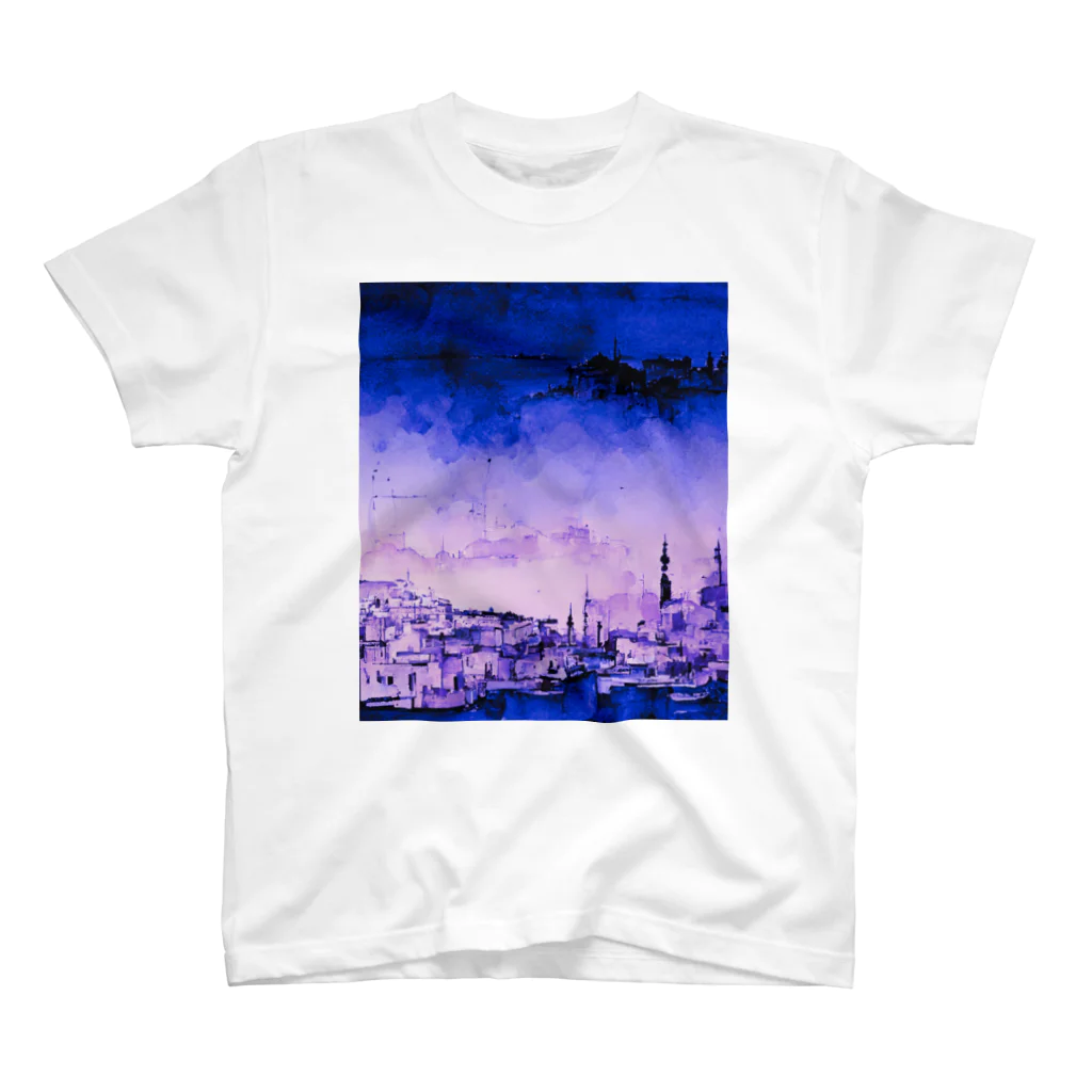 DAG's SHOPのミッドナイトブルーな風景 スタンダードTシャツ