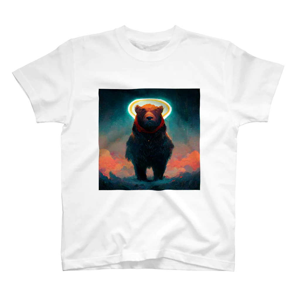 temple t-shirtshopのクマの神様 スタンダードTシャツ