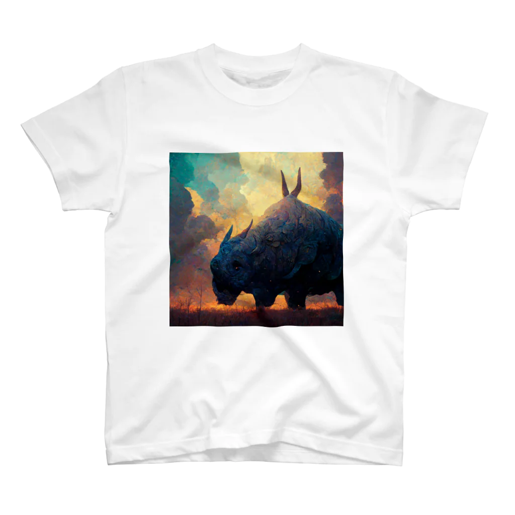 temple t-shirtshopのサイの神様 スタンダードTシャツ