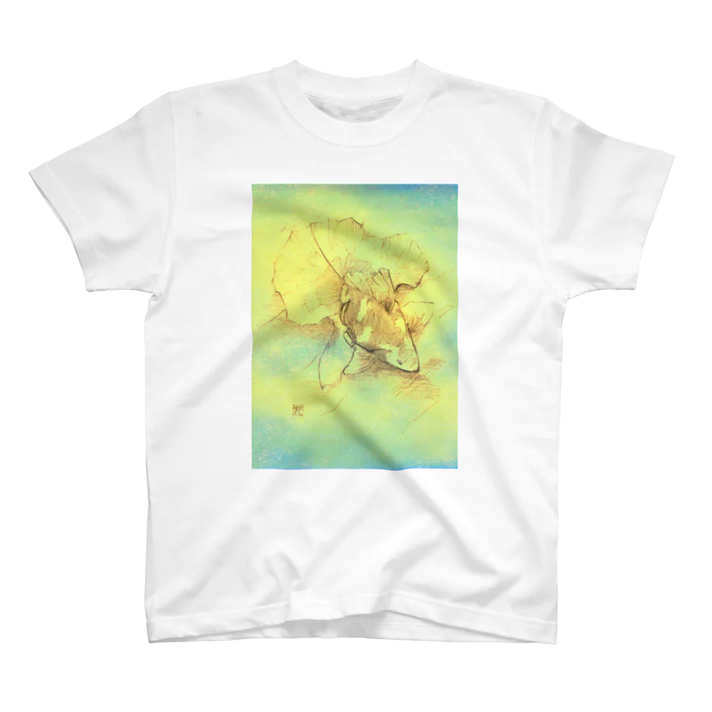花錦園　～Kakin-en～の【金魚】土佐錦魚～今日ははるか未来から見たあの日～ Regular Fit T-Shirt