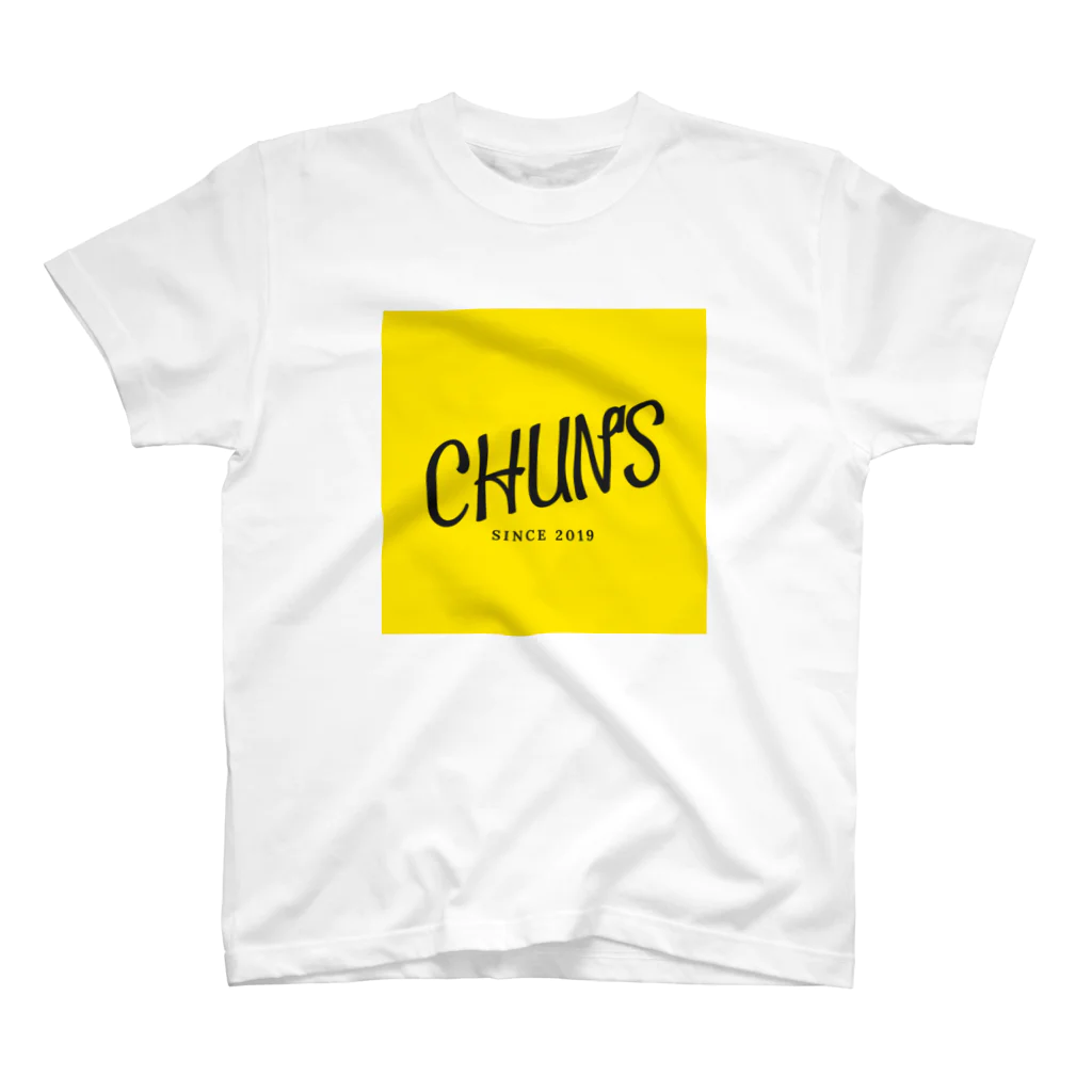 CHUN'SのCHUN'S 黄色ロゴ Regular Fit T-Shirt