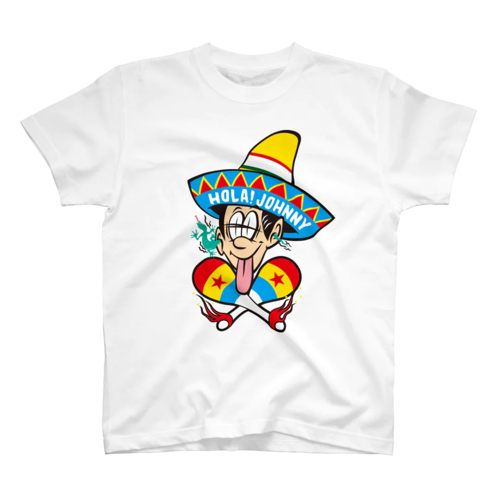 ジョニーくんの  HOLA! JOHNNY with MARACAS スタンダードTシャツ