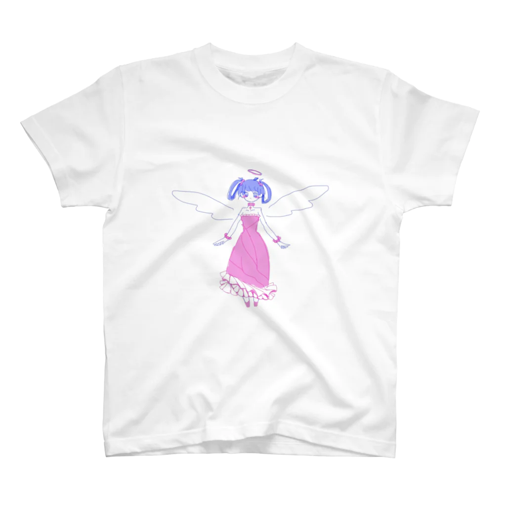 るぅちゃんの天使のお花ちゃん Regular Fit T-Shirt