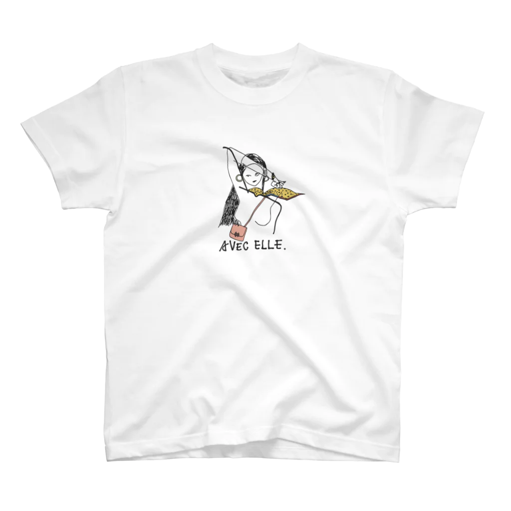 fudgeillustrationのavec elle Regular Fit T-Shirt