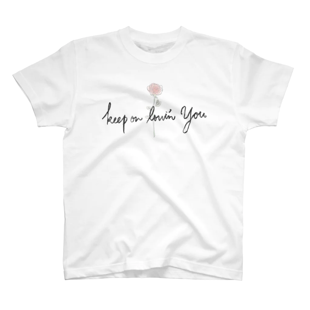 グッドタウンのkeep on lovin' you スタンダードTシャツ