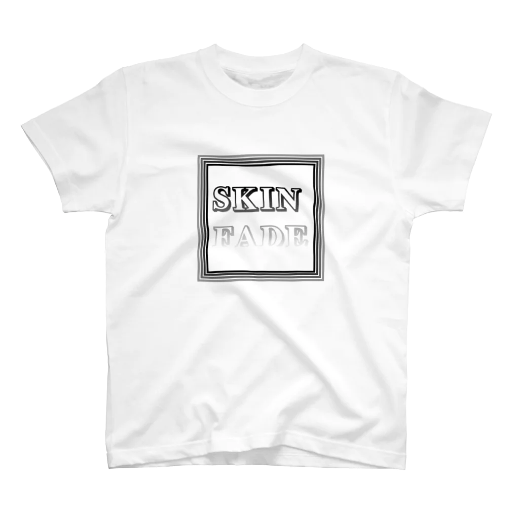 YUKKY'SBARBERSHOPのSKIN FADE スタンダードTシャツ