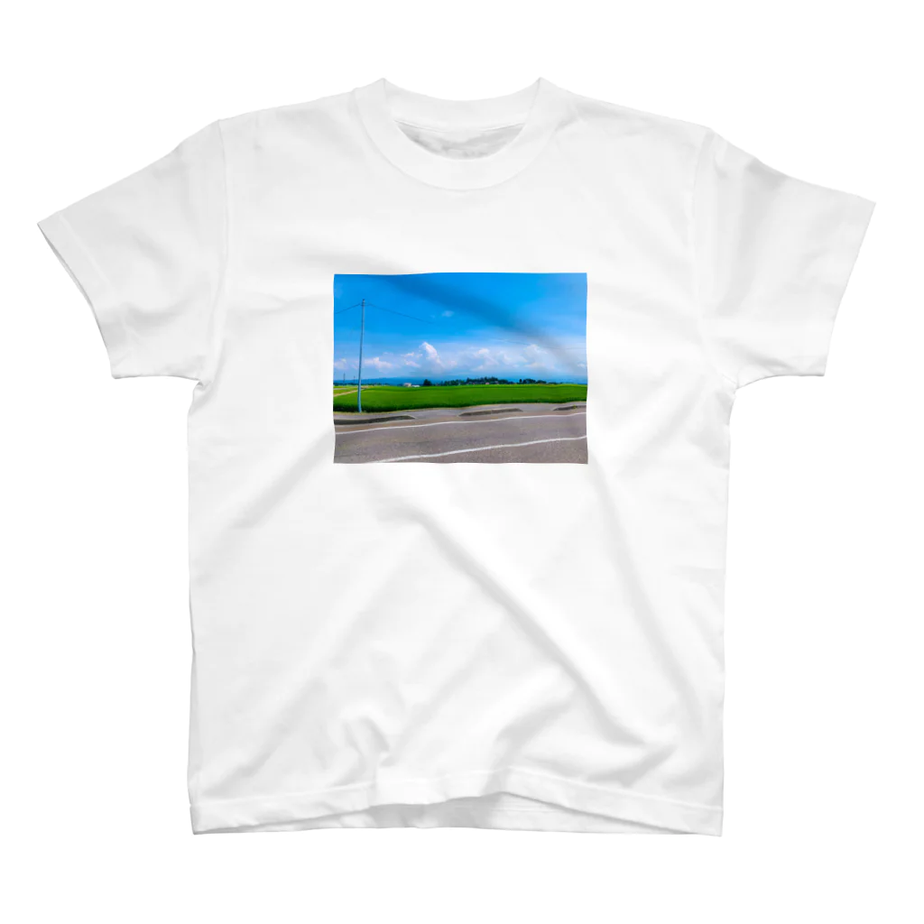 🌤️ｺﾖｽｰﾊﾟｰﾄﾞﾗｲ🌤️の田舎の風景 Regular Fit T-Shirt