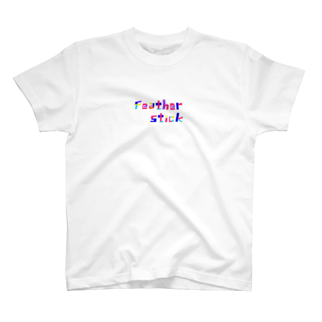 Feather stick-フェザースティック-のフェザースティック　文字ロゴ　 スタンダードTシャツ
