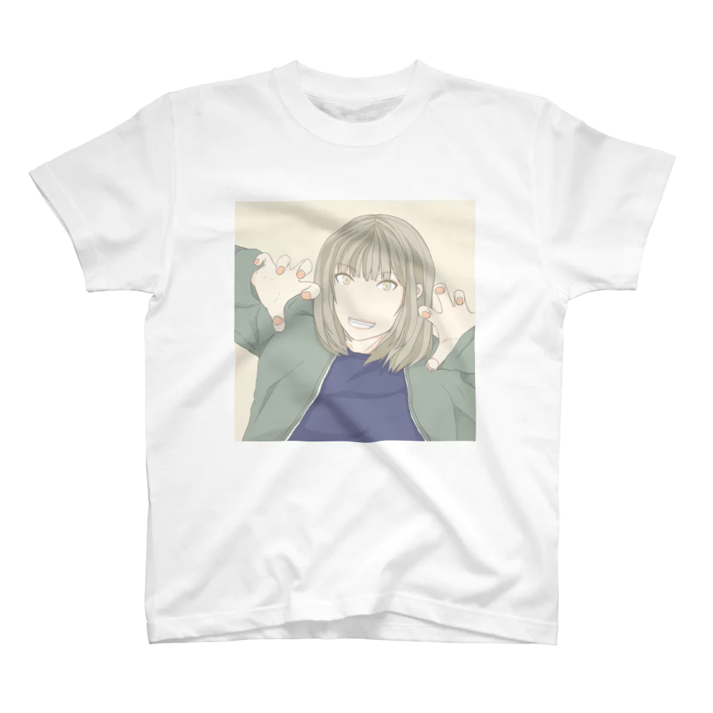 どうぶつえんのGIRL_A_COLOR スタンダードTシャツ