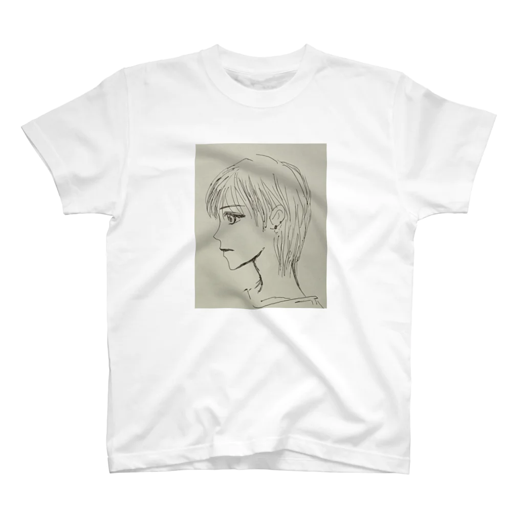 うさみみツインズᕱ⑅ᕱ .｡ഒの物憂げくん スタンダードTシャツ