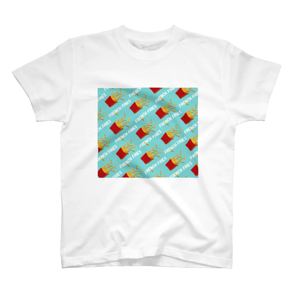 daddy-s_junkfoodsのFRENCH FRIES 02 Regular Fit T-Shirt