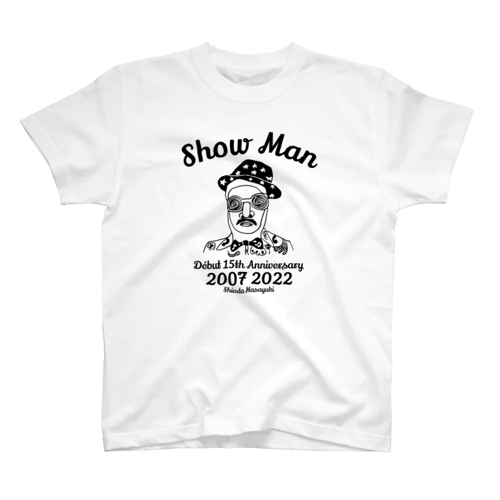 AITSUの一人歩きのShow Man スタンダードTシャツ