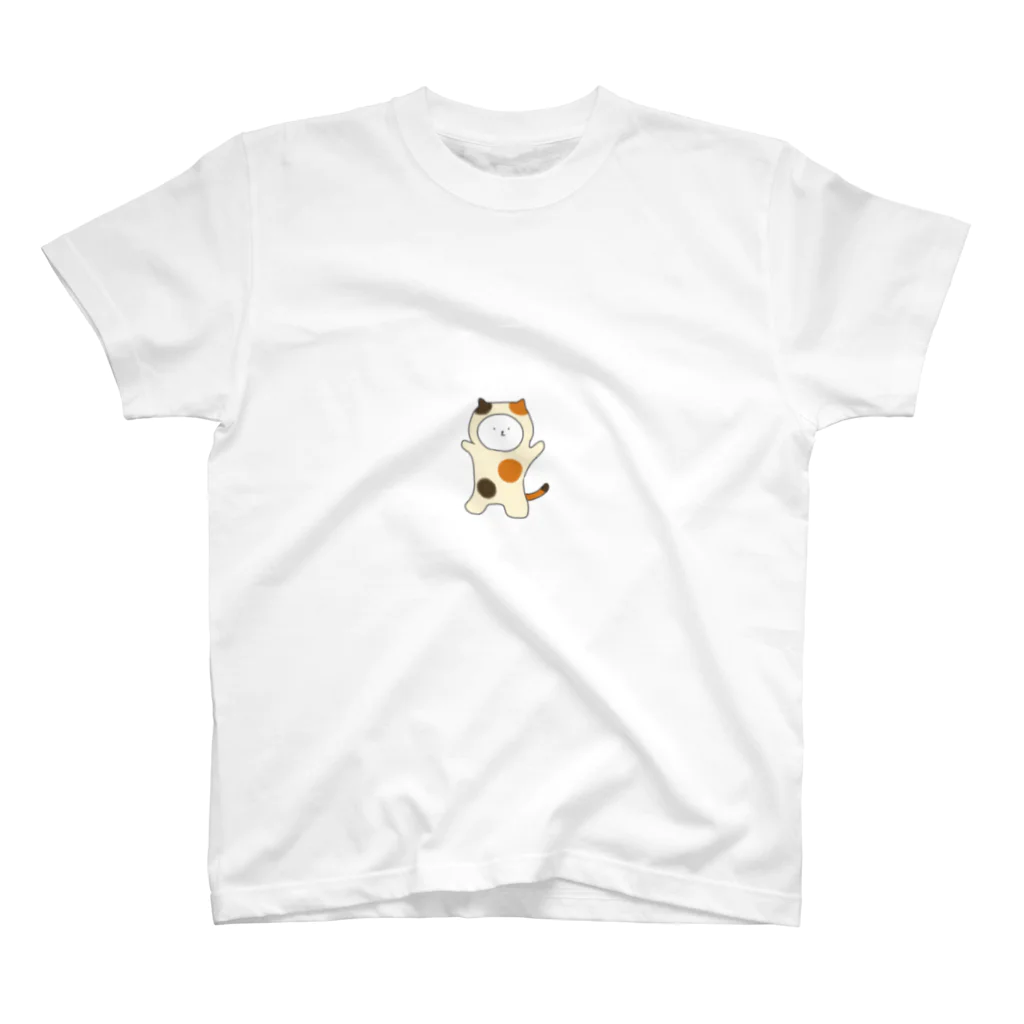 うんちぷりぷり犬/Piaの(うんち)ぷりぷり犬/猫の着ぐるみのグッズ スタンダードTシャツ