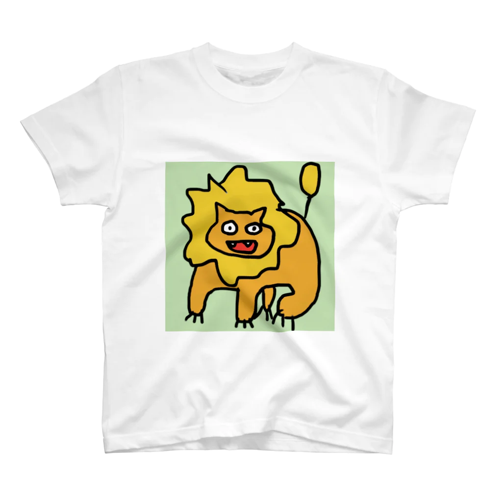 きつねこプロジェクトのらいおん スタンダードTシャツ