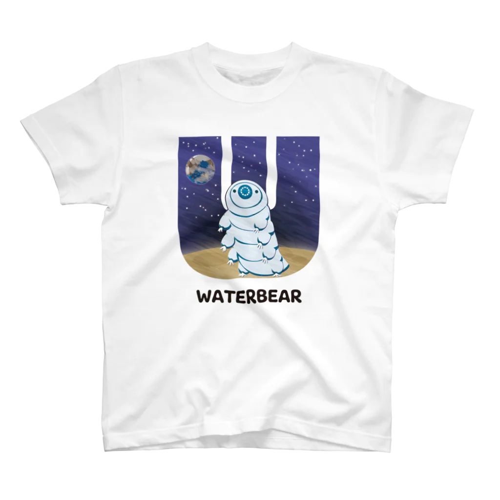 tawtawのAlphabet Animals - WATERBEAR スタンダードTシャツ